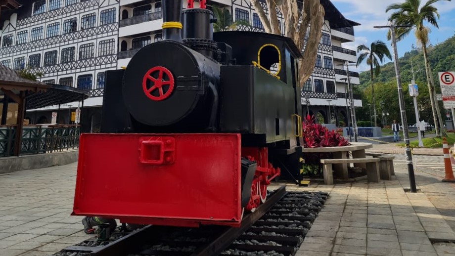 A locomotiva Macuca está de volta a Blumenau TV Galega O Mais Novo